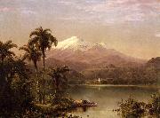 Frederic Edwin Church Tamaca Palms Spain oil painting reproduction